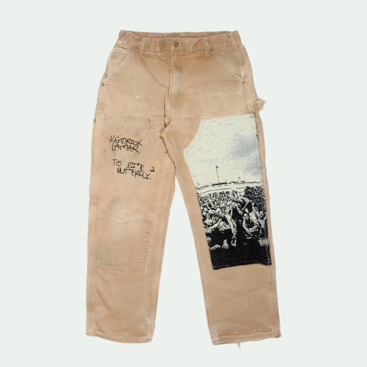 KENDRICK LAMAR TPAB CARHARTT DOUBLE KNEE PANTS