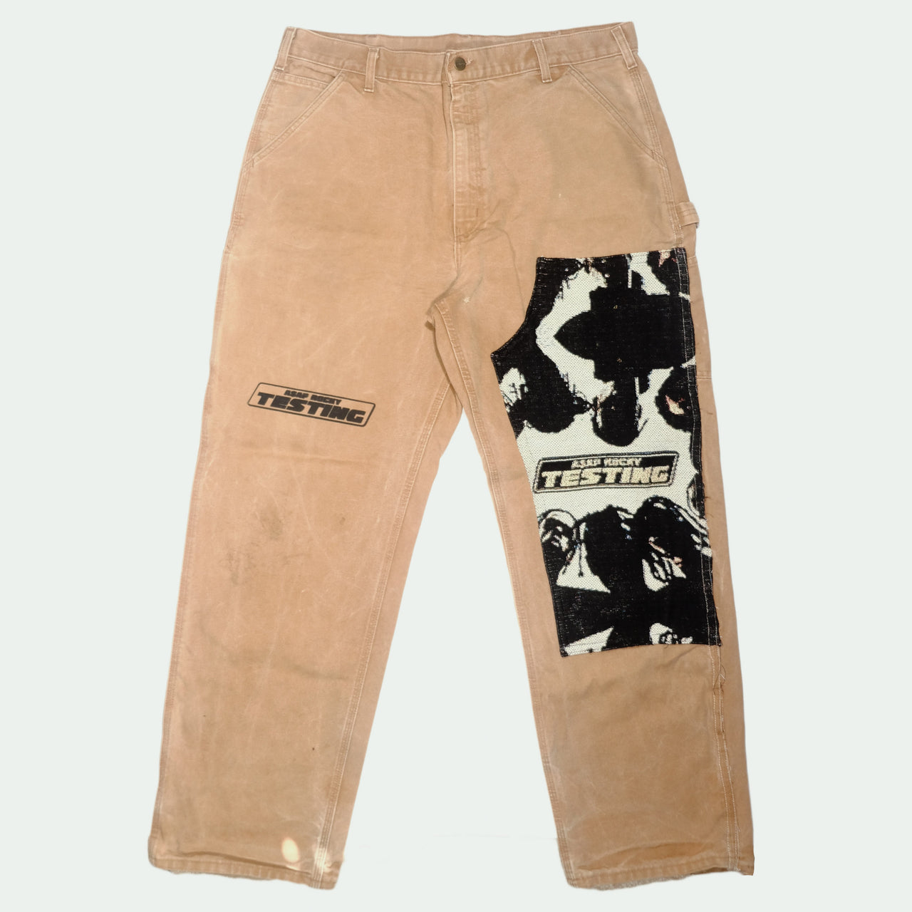 A$AP ROCKY CARHARTT DOUBLE KNEE PANTS