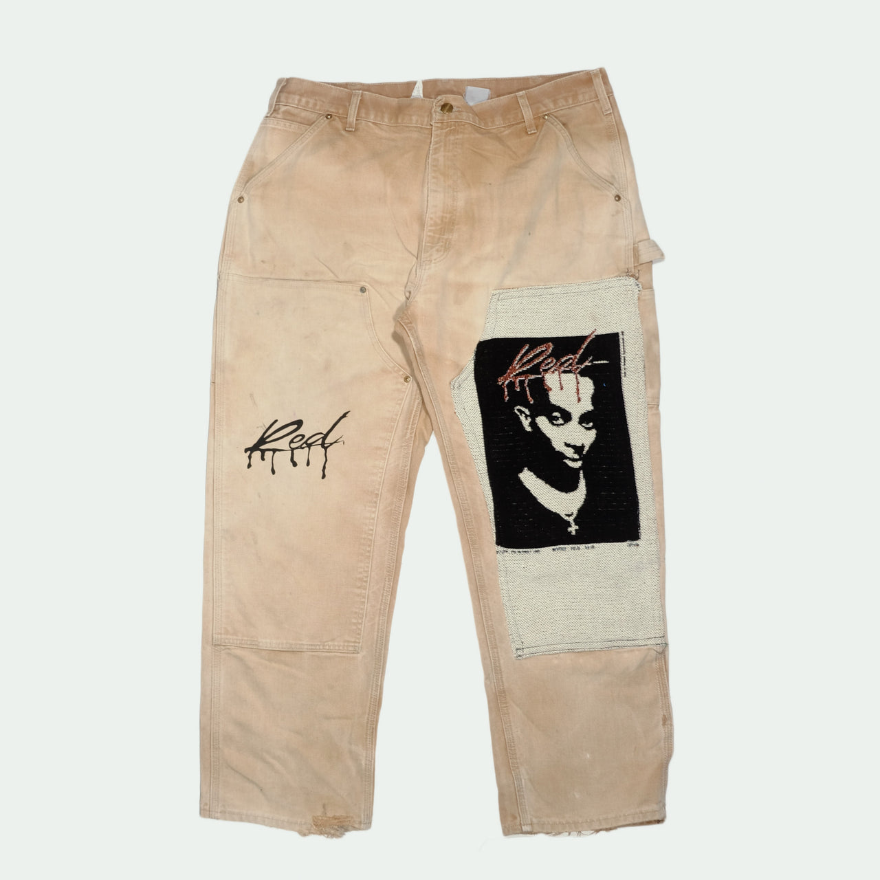 PLAYBOI CARTI WLR CARHARTT DOUBLE KNEE PANTS