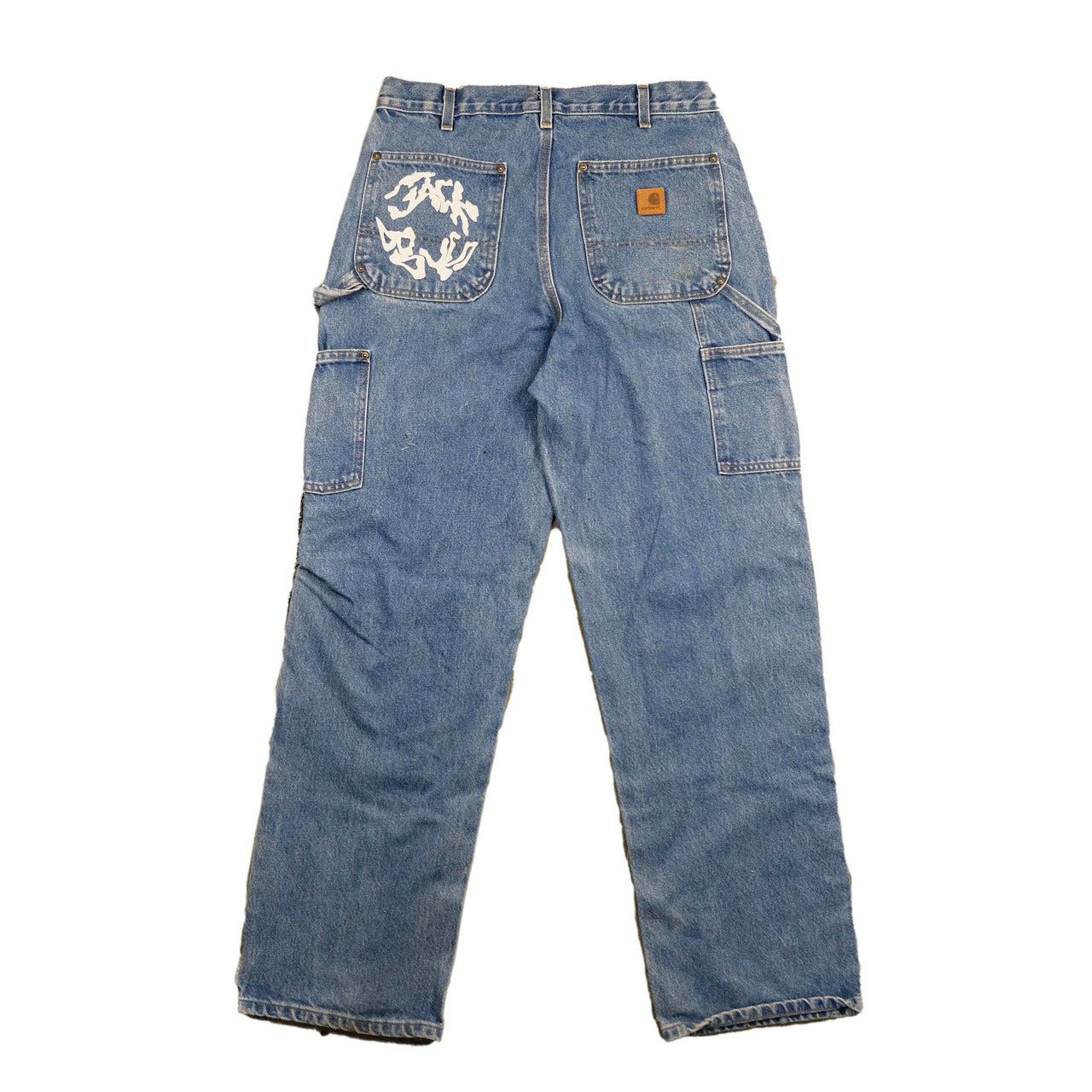 JACKBOYS CARHARTT DENIM DOUBLE KNEE PANTS